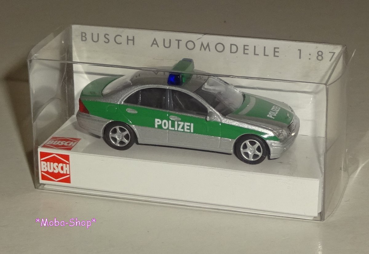 Busch 49111 H0 Mercedes-Benz C-Klasse »Polizei«