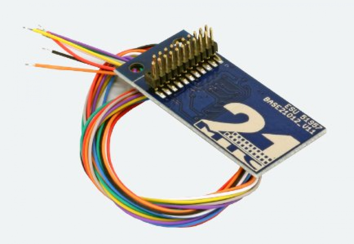 ESU 51957 Adapterplatine 21MTC mit Kabel