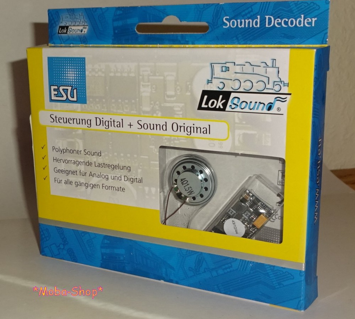 ESU 55400 Loksound v4 »NEM 658« PluX12 am Kabelbaum