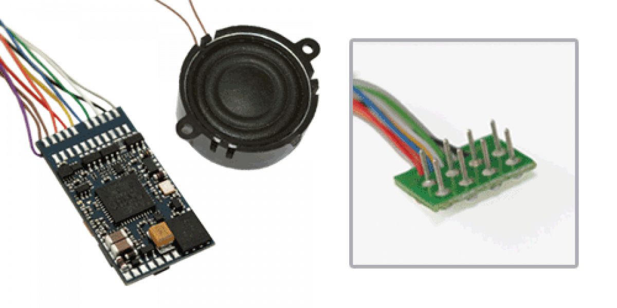 ESU 64400 Loksound v4 M4 »NEM 652« 8-polig mit Kabelbaum