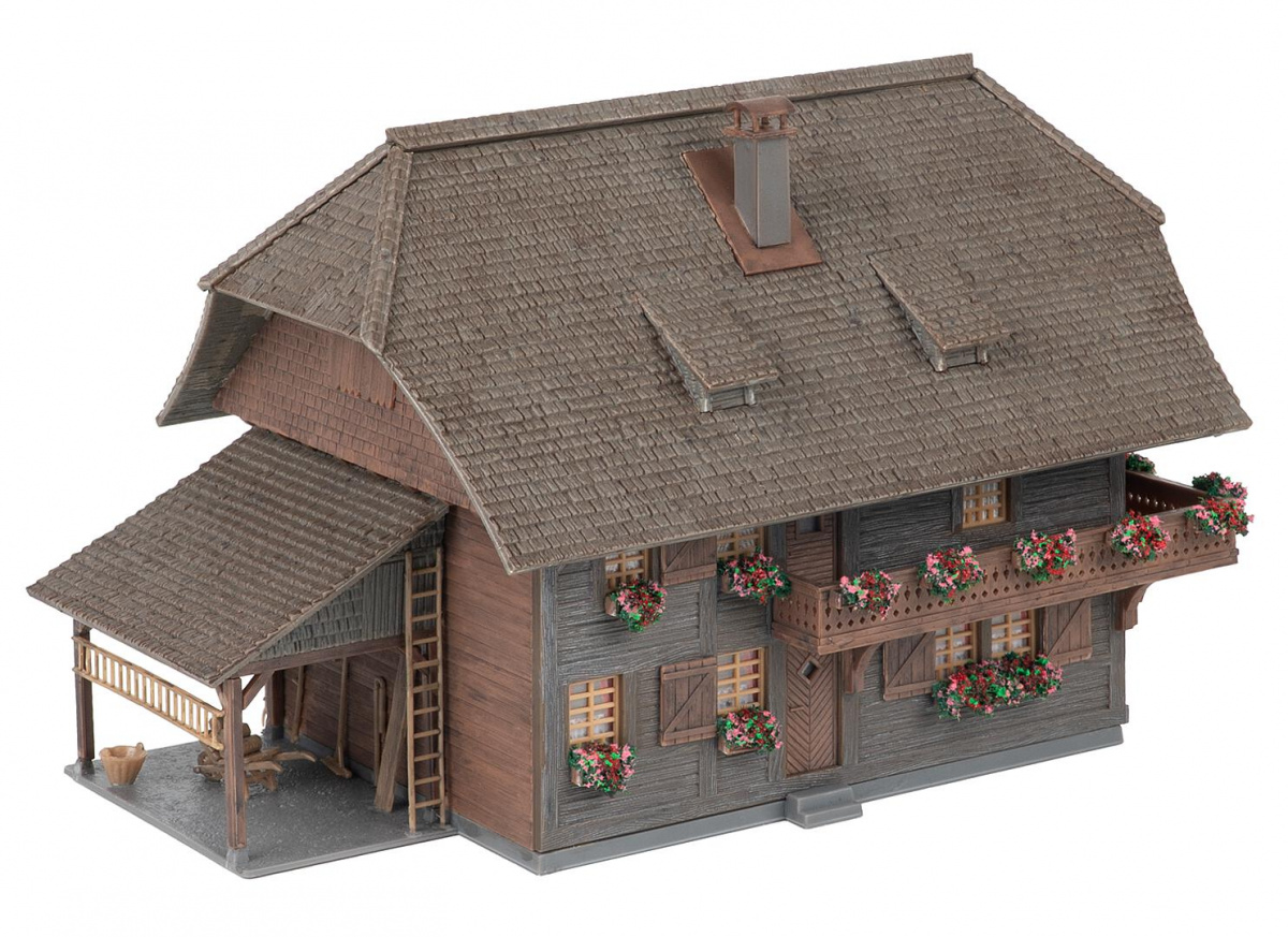 Faller 130012 H0 Jubiläumsmodell Uhrenmacherhaus mit Figur