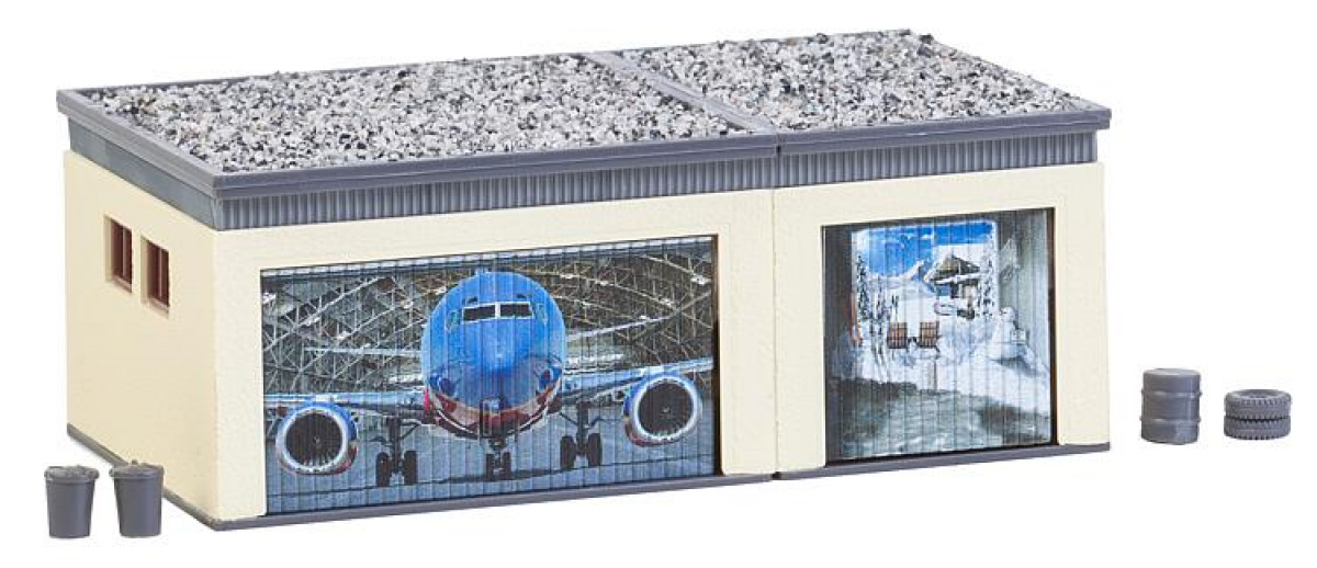 Faller 130621 H0 Doppelgarage mit Antriebsteilen