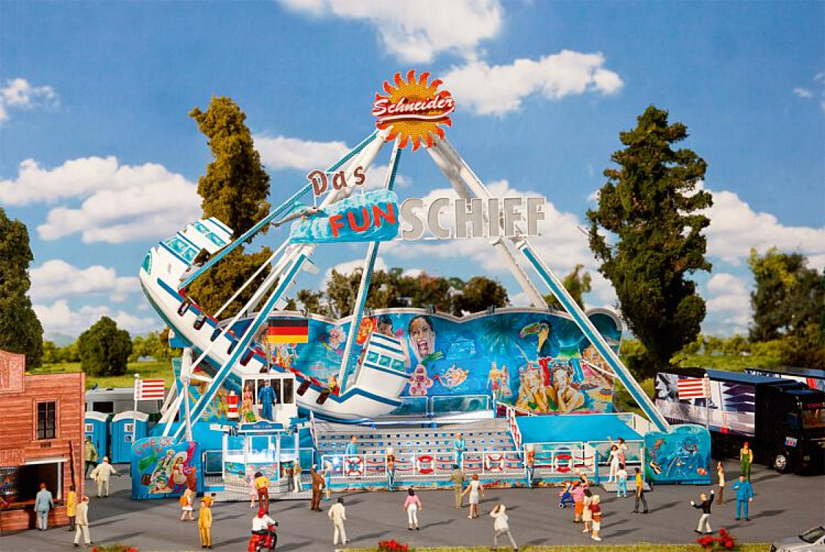 Faller 140420 H0 Fahrgeschäft »Fun-Schiff«