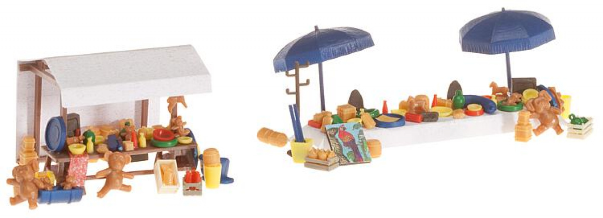 Faller 180619 H0 Trödelmarkt Set 2