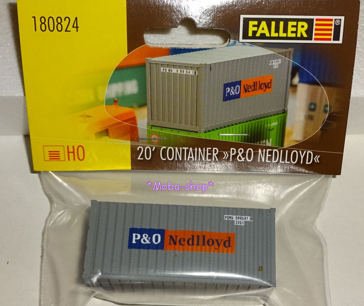 Faller 180824 H0 20’ Container »P&O Nedlloyd«
