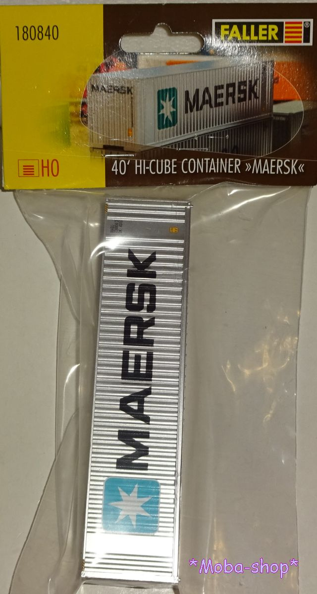 Faller 180840 H0 40’ Hi-Cube Container »MAERSK«