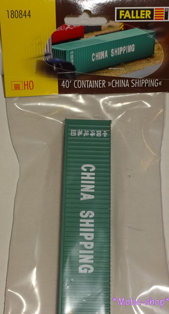 Faller 180844 H0 40’ Container »CHINA SHIPPING«