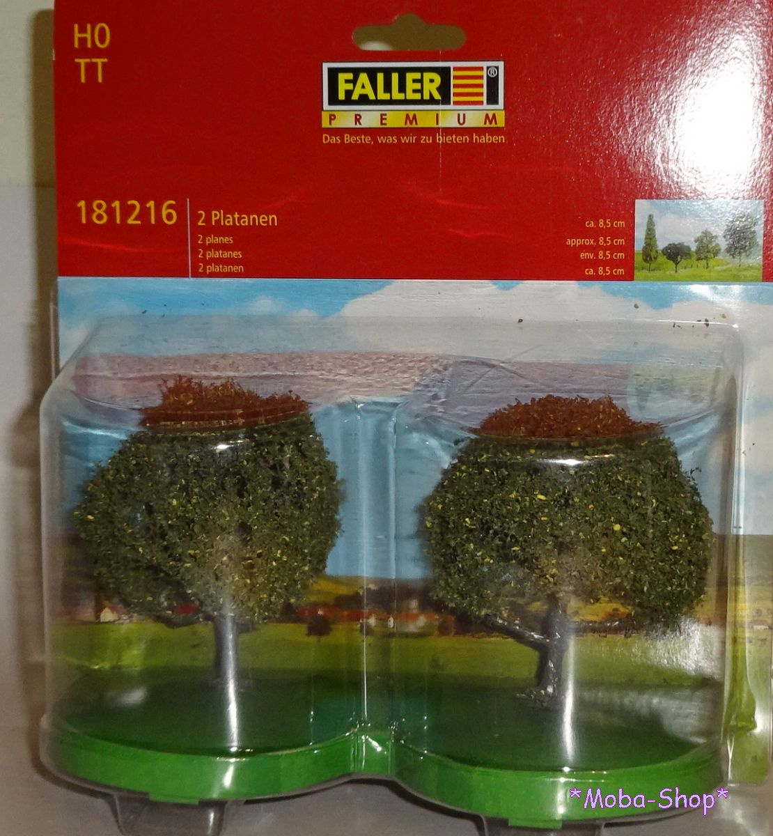 Faller 181216 H0/TT 2 Platanen