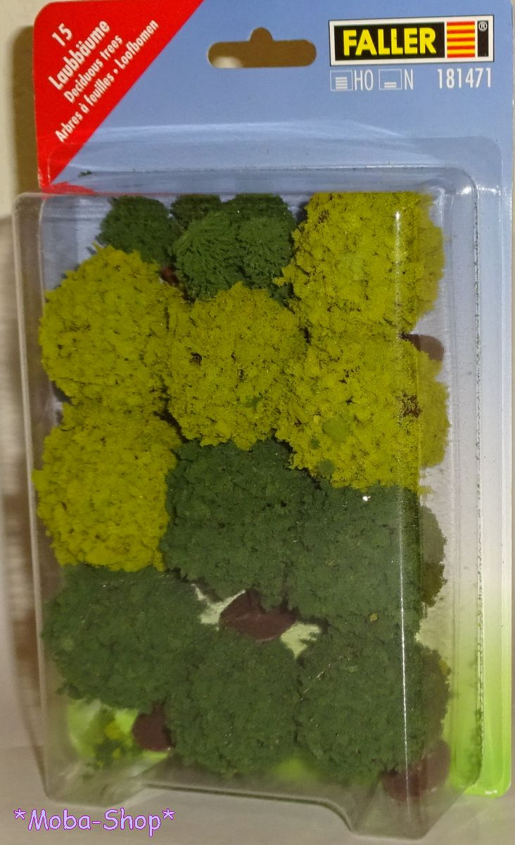 Faller 181471 H0/TT/N 15 Laubbäume