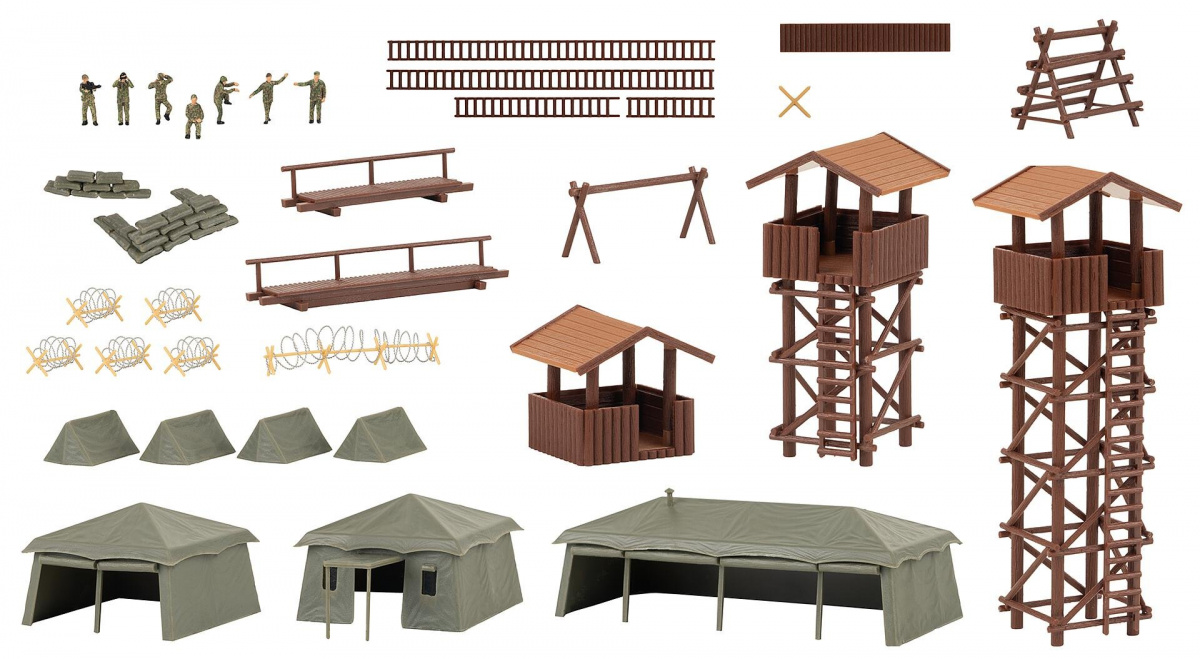 Faller 190039 H0 Aktions-Set Bundeswehr Grundausbildung