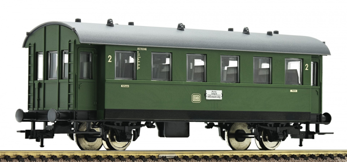 Fleischmann 500301 H0 Personenwagen 2. Kl. Bauart Bv 33 (ex Cv-33), DB