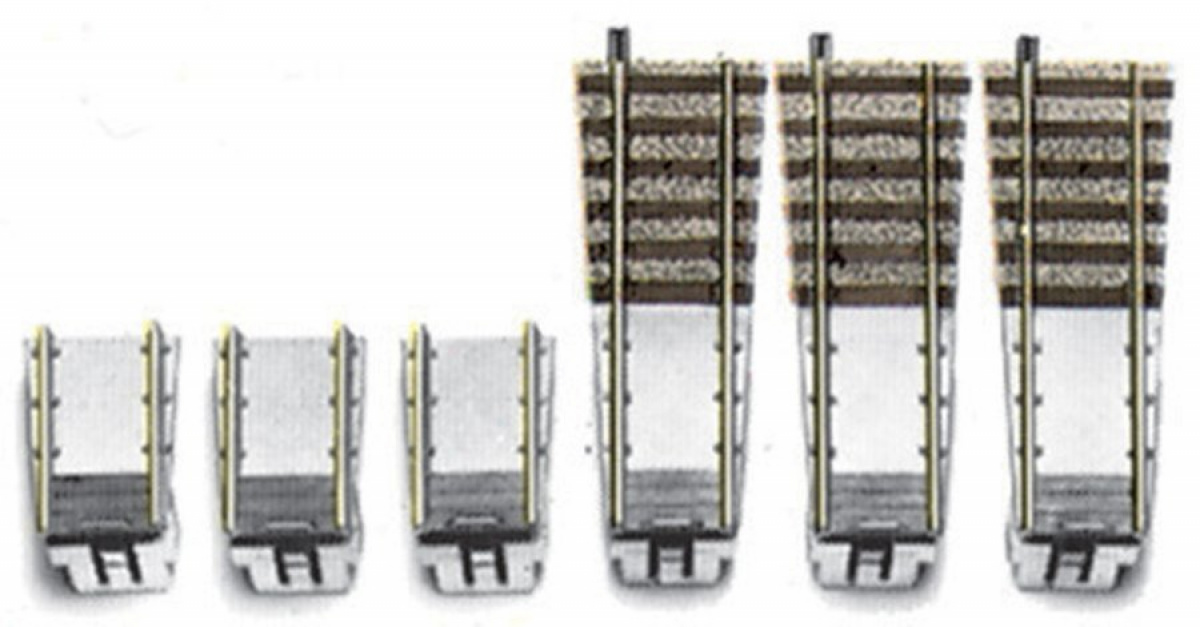 Fleischmann 6153 H0 Ergänzungs-Set für Drehscheibe 6152