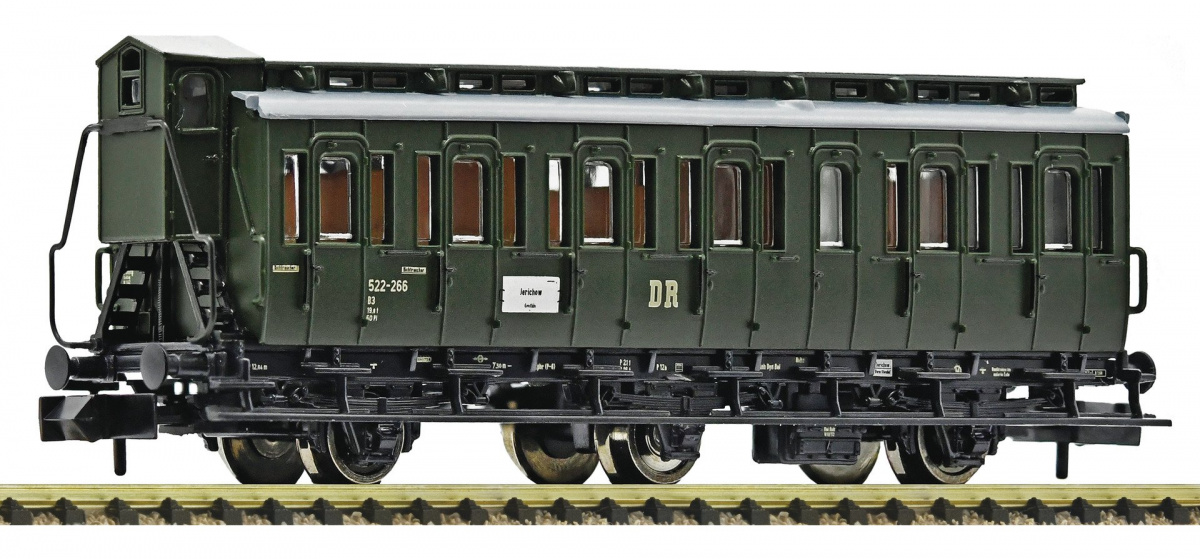 Fleischmann 6260007 N Abteilwagen 2. Klasse, »522-266« mit Bh, DR