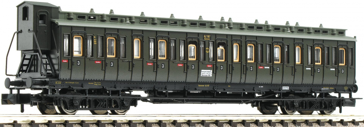 Fleischmann 804305 N Abteilwagen 3. Kl. Bauart C4 pr04, DRG