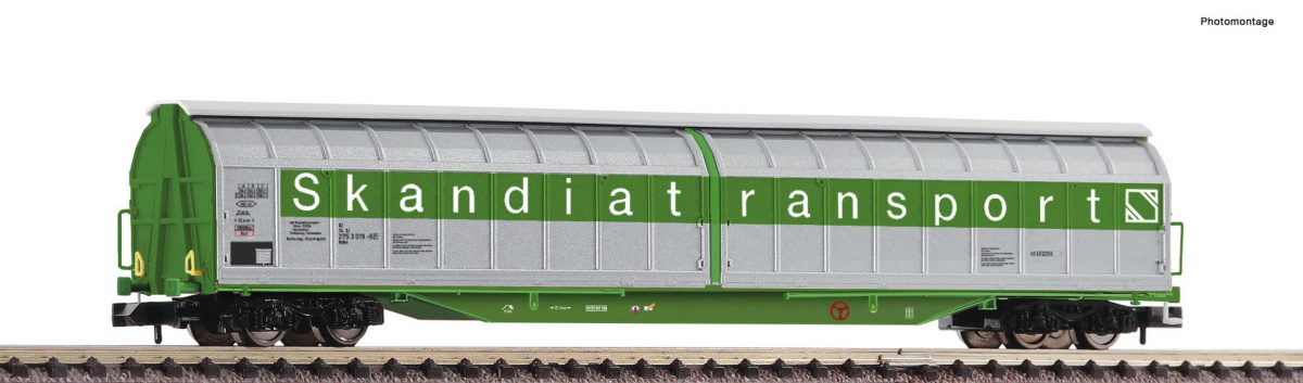 Fleischmann 838321 N Großraum-Schiebewandwagen »Skandiatransport« SJ