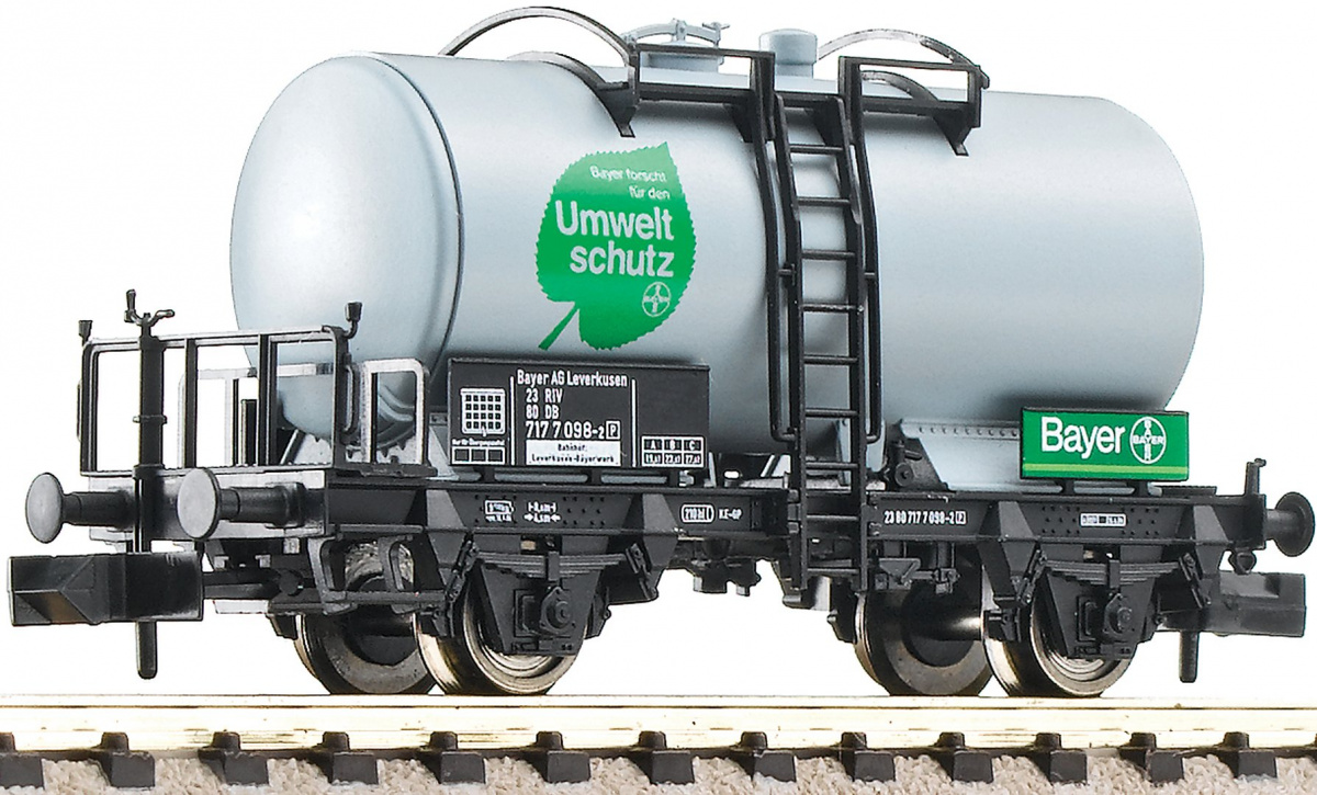 Fleischmann 841004 N Kesselwagen mit Bh. der »BAYER AG« DB