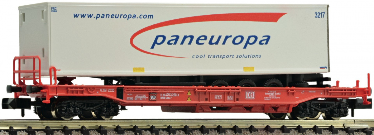 Fleischmann 845337 N Einheitstaschenwaggon »paneuropa« DB AG