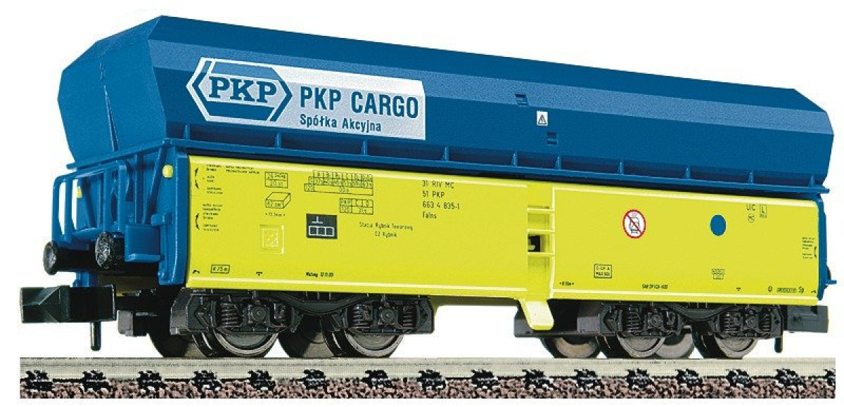 Fleischmann 852206 N Großraum-Selbstentladewagen PKP 663 4 906-0