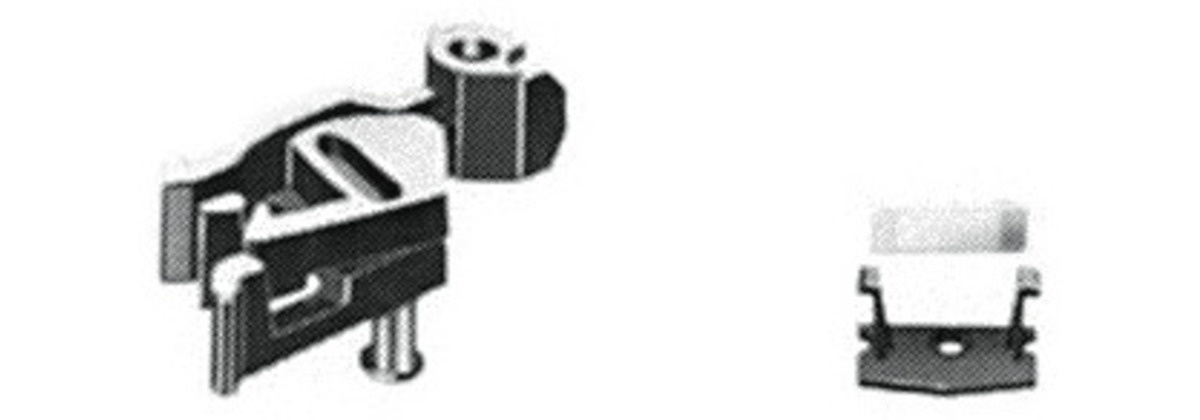 Fleischmann 9541 N PROFI-Kupplung mit Blatt-Richtfeder & Abdeckplatte