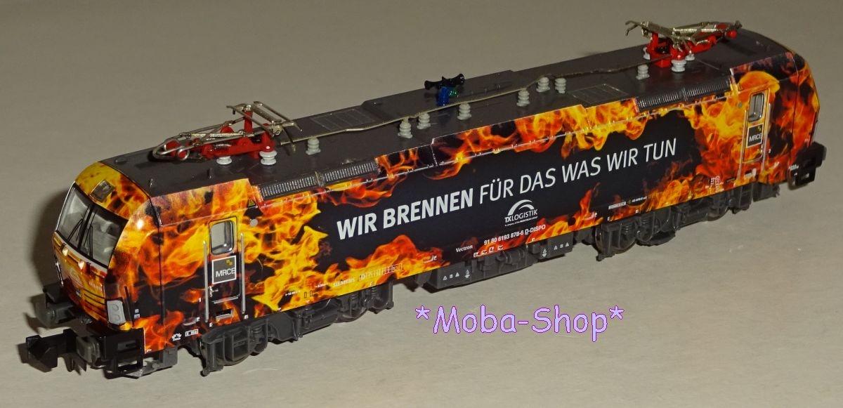 Hobbytrain H30151 N E-Lok BR 193 878 Vectron, »Wir brennen für ...«, TXL
