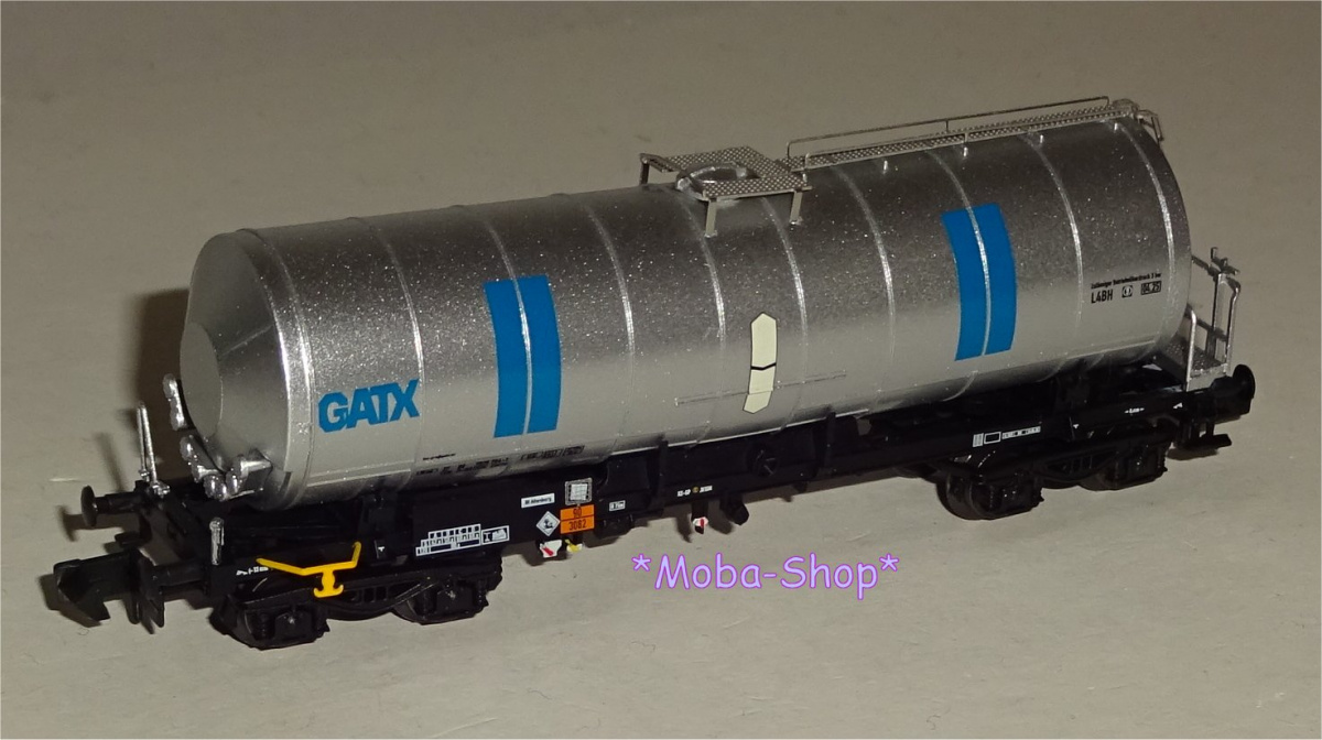 Arnold HN6631 N 4a. isol. Kesselwagen in Chrom-Lackierung, GATX