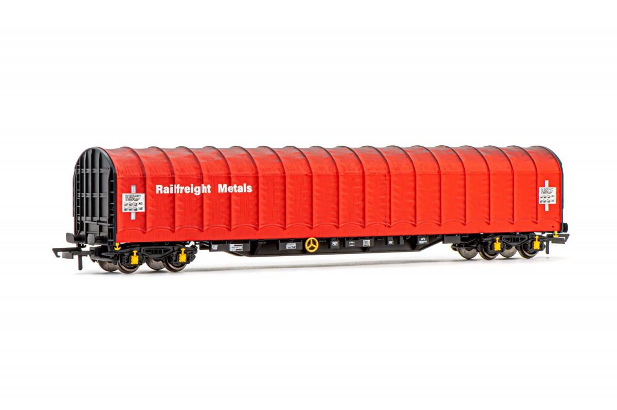 Rivarossi HR6495 H0 Schiebeplanenwagen »Railfreight Metal« BR