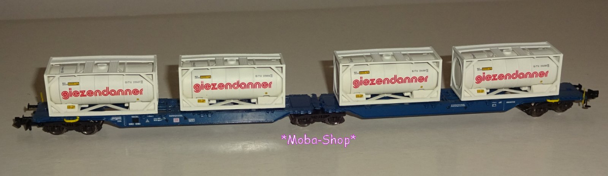 Hobbytrain 23703 N Containertragwagen »Giezendanner«, Ep. V