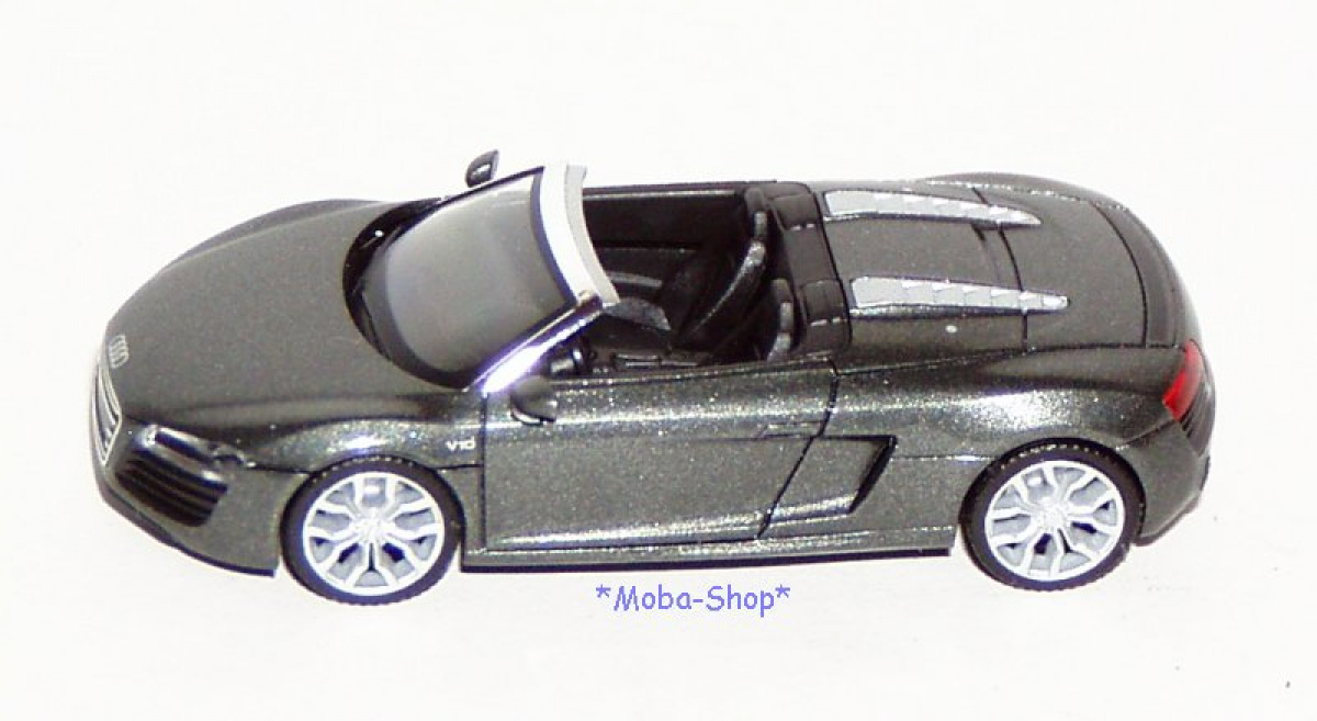 Herpa 038270 Audi R8® Spyder V10 facelift, schwarz