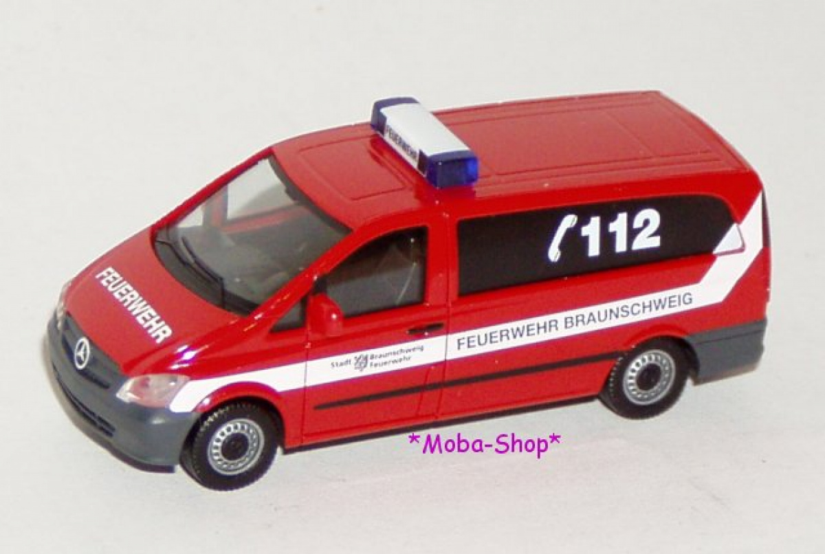 Herpa 049559 MB Vito 2010 »Feuerwehr Braunschweig«