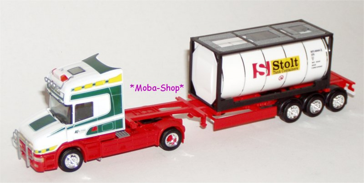 Herpa 159906 Scania Tankcontainer-Sattelzug »Roby Schmid«