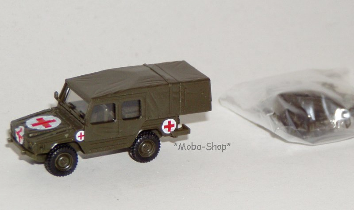 Herpa 700658 H0 VW Iltis »Rotes Kreuz, Bundeswehr«