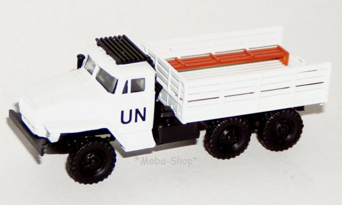 Herpa 744539 H0 Ural Mannschaftspritschen-LKW »UN«