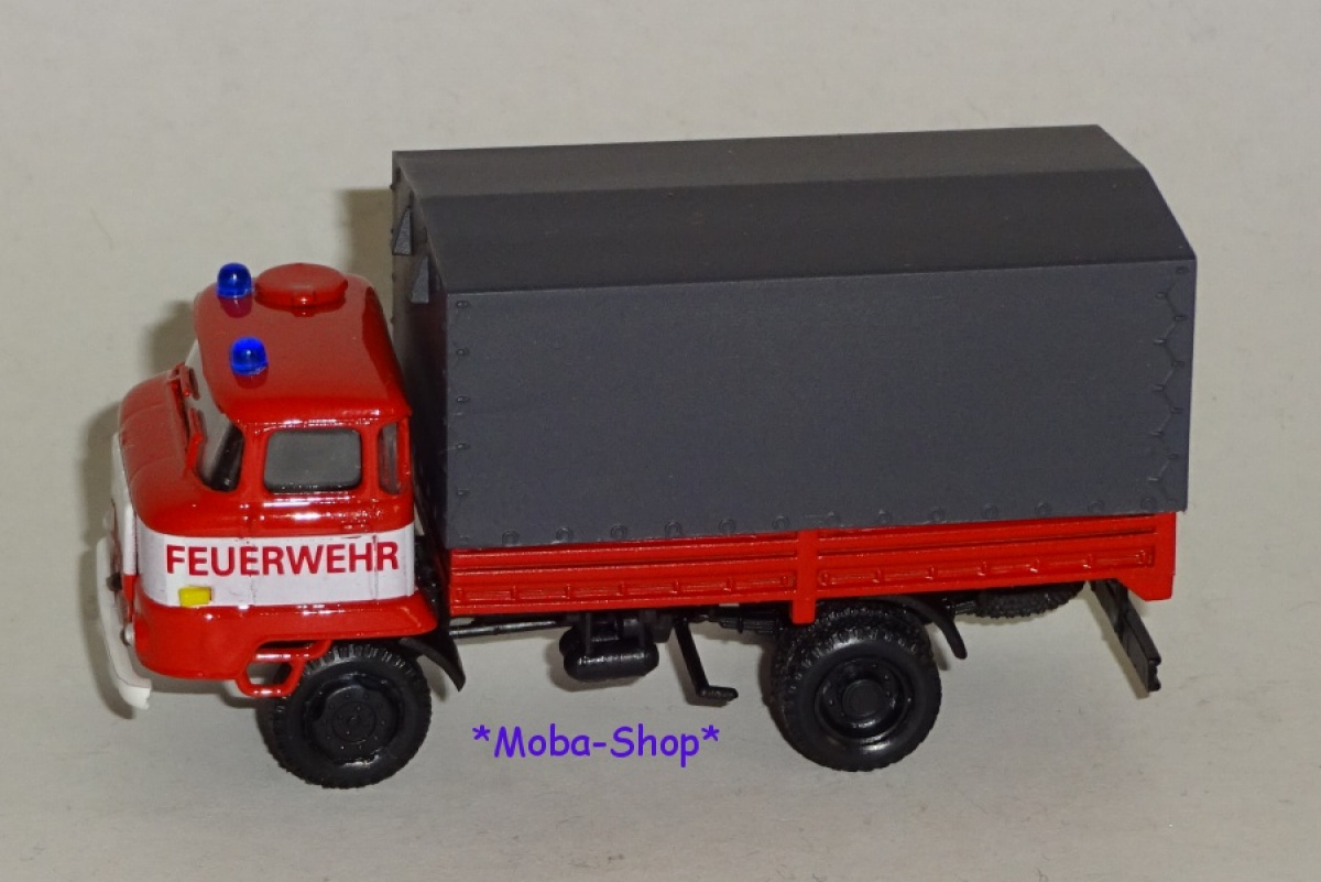 Herpa 745314 H0 IFA L 60 Planen-LKW »Feuerwehr NVA«