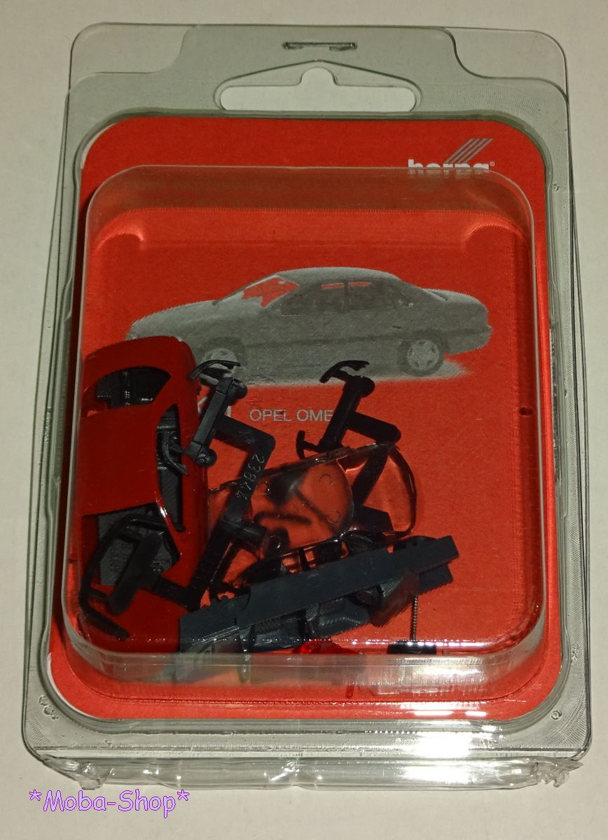 Herpa 012331 MiniKit: Opel Omega MV6 Limousine, dunkelrot