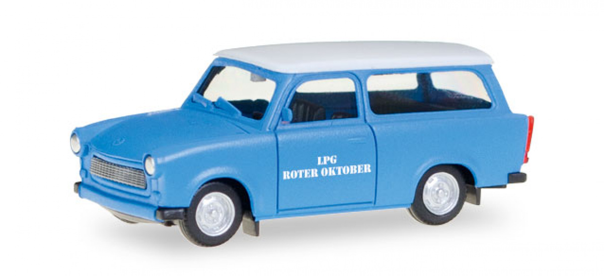 Herpa 093040 Trabant 601 Universal »LPG Roter Oktober«