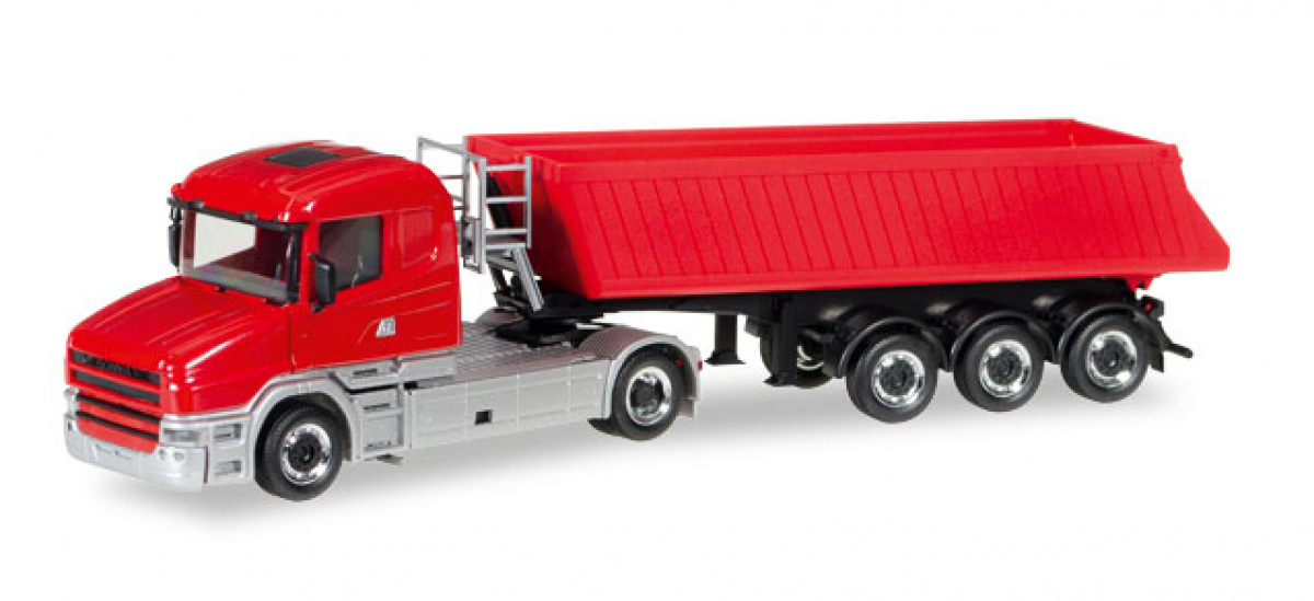 Herpa 307406 Scania Kipp-Sattelzug, unbedruckt