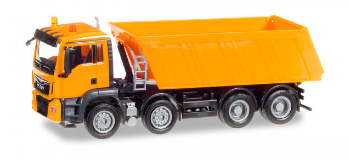 Herpa 307727 MAN TGS M Euro 6 Muldenkipper, 4-achs