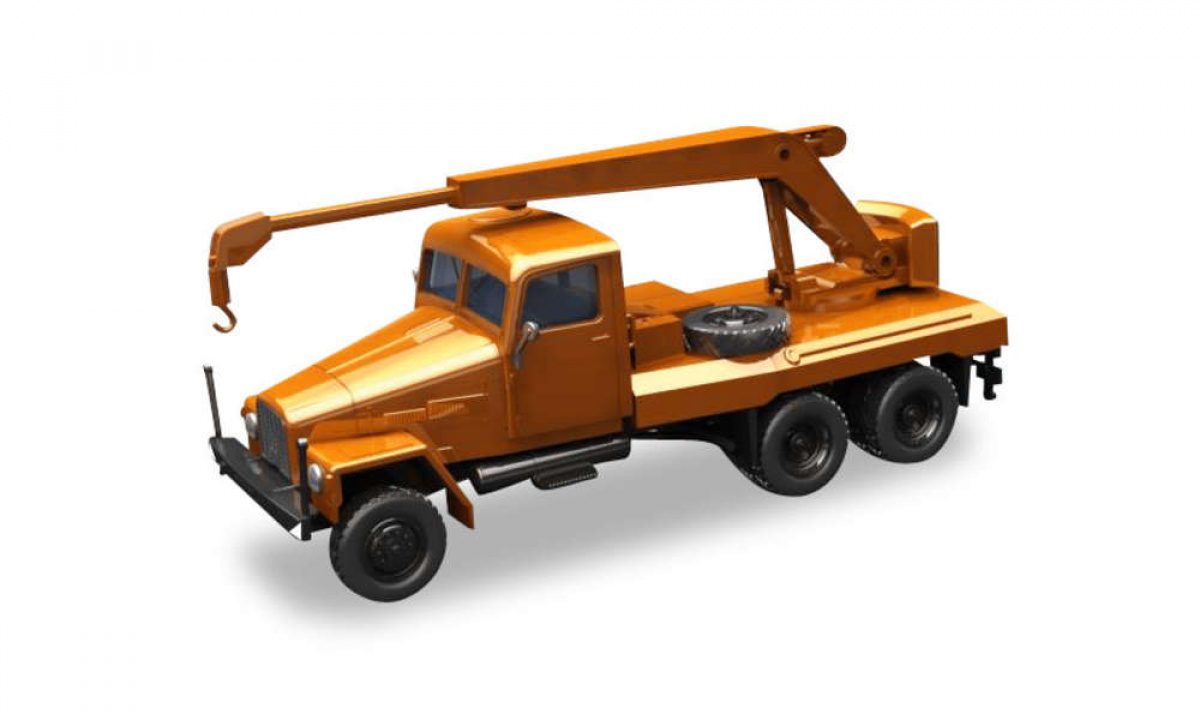Herpa 308113 IFA G5 Kranfahrzeug, orange