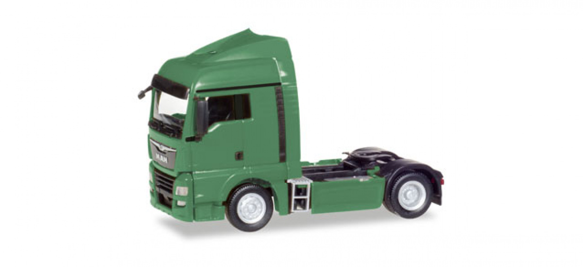 Herpa 308359 MAN TGX XLX Euro 6c Zugmaschine, resedagrün