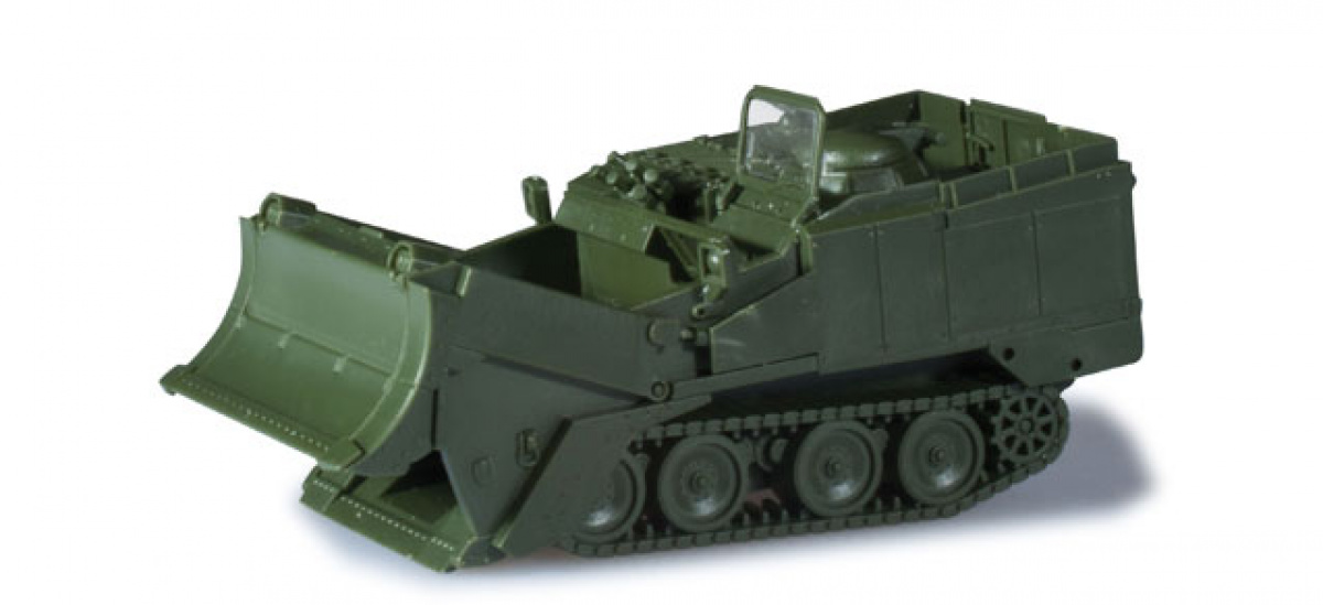Herpa 744829 H0 M901 Bergepanzer mit Räumschild (US)