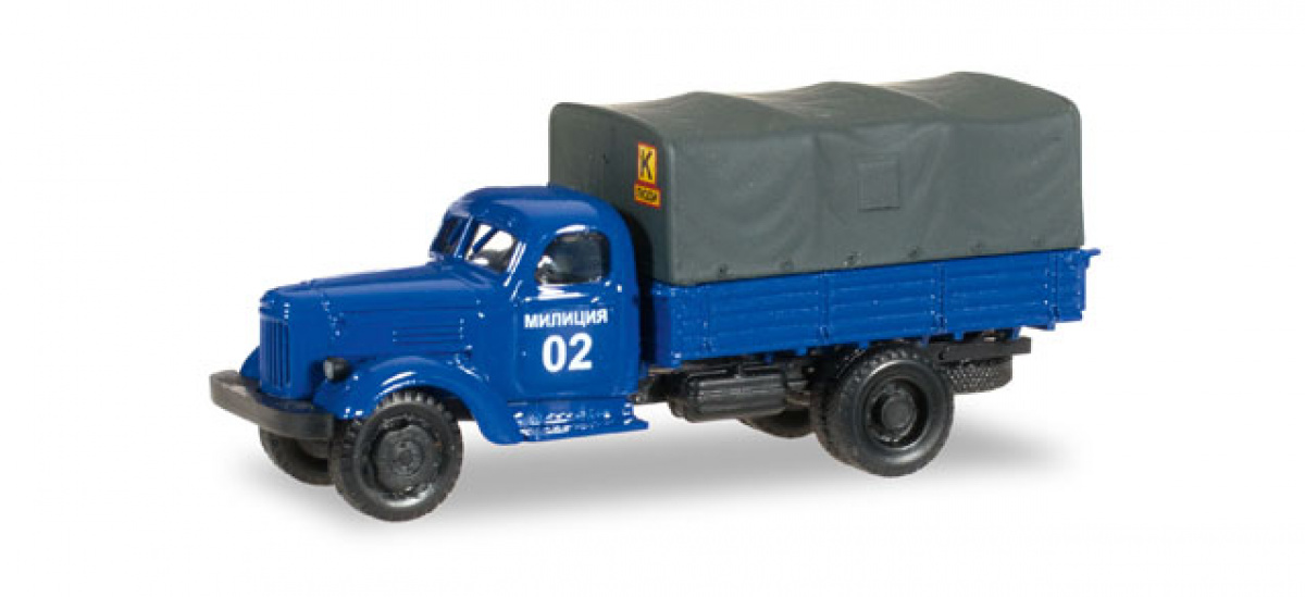 Herpa 745222 H0 ZIL 164 Planen-LKW »Polizei Ukraine«