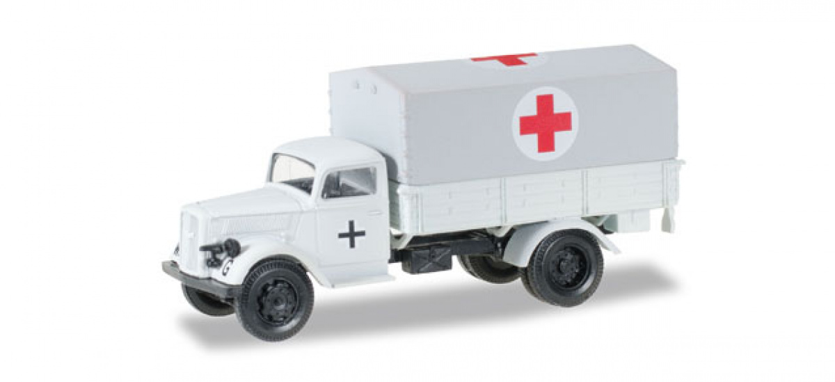 Herpa 745772 H0 Opel Blitz SaniWagen »Deutsche Armee bei Moskau«