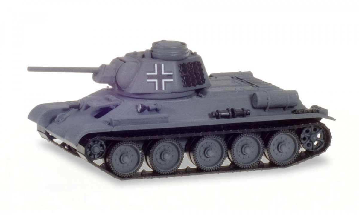 Herpa 746045 H0 Kampfpanzer T-34/76 mit deutscher Kommandantenkuppel
