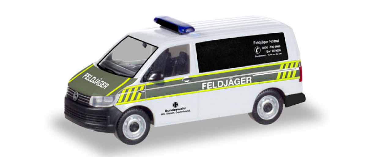 Herpa 746298 H0 VW T6 »Feldjäger«