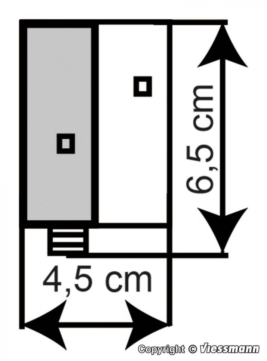 Kibri 36407 Z Haus am Kirchplatz in Alsfeld