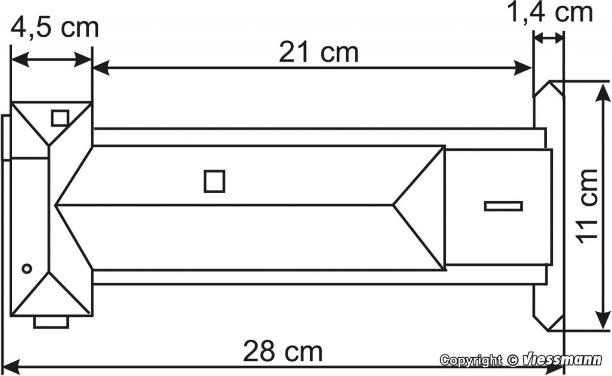 Kibri 39310 H0 Brückenstellwerk Hamm
