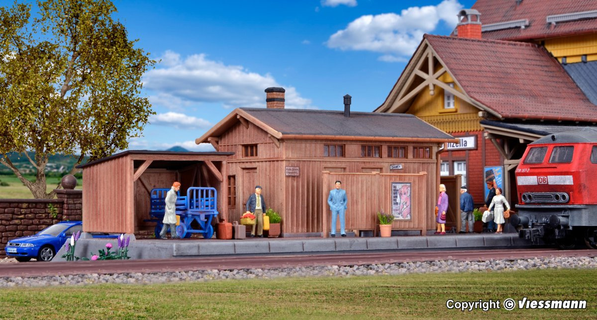 Kibri 39349 H0 Nebengebäude mit Schuppen