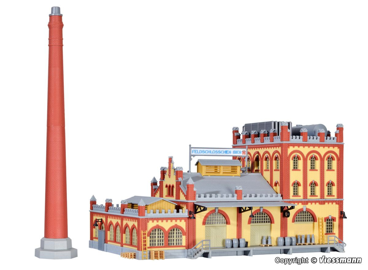 Kibri 39826 H0 Kühlhaus & Anlieferung Brauerei Feldschlösschen