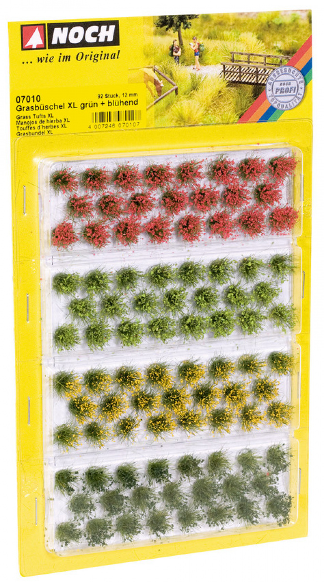 NOCH 07010 Grasbüschel XL »blühend«