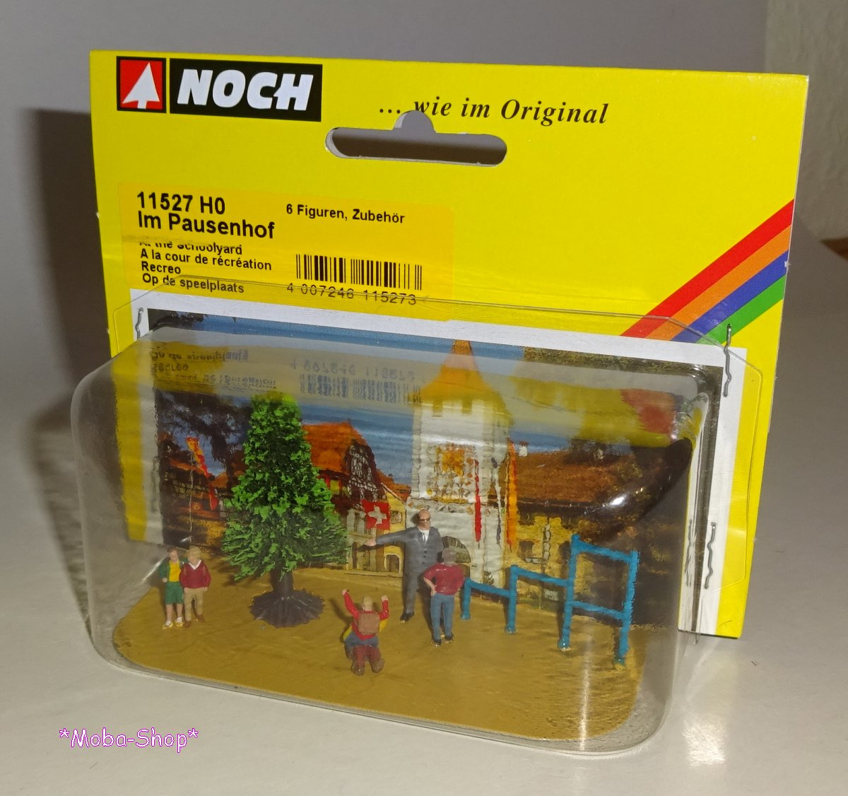 NOCH 11527 H0 Im Pausenhof, 6 Figuren, Zubehör